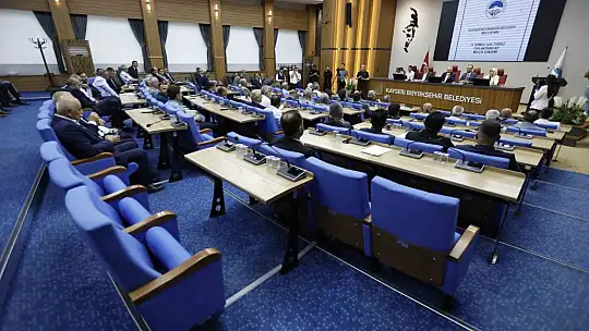 Kayseri Büyükşehir Meclisi'nde Başkan Büyükkılıç imzasıyla önemli kararlar