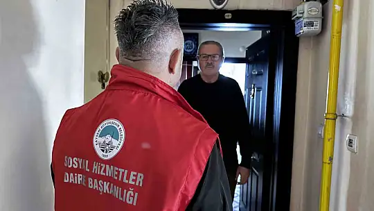 Kayseri Büyükşehir yaşlıların yanında