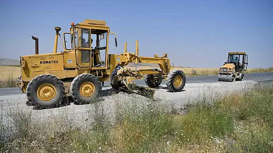 Kayseri büyükşehirden kırsal yollara 70 milyon TL'lik yatırım