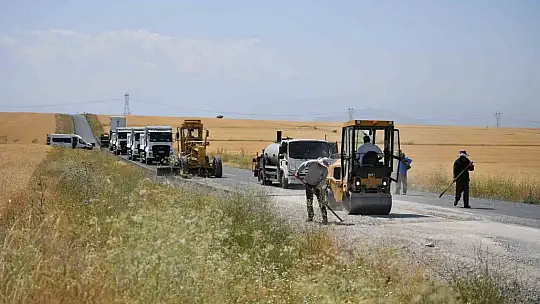 Kayseri büyükşehirden kırsal yollara 70 milyon TL'lik yatırım