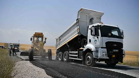 Kayseri büyükşehirden kırsal yollara 70 milyon TL'lik yatırım