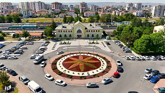 Kayseri çiçek bahçesine dönüşüyor