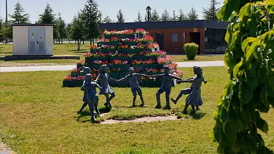 Kayseri çiçek bahçesine dönüşüyor