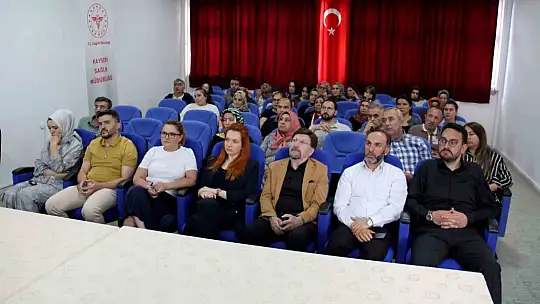 Kayseri'de 'Çocuklarda Sınav Kaygısına Yaklaşım' eğitimi verildi