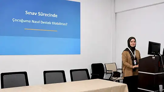 Kayseri'de 'Çocuklarda Sınav Kaygısına Yaklaşım' eğitimi verildi