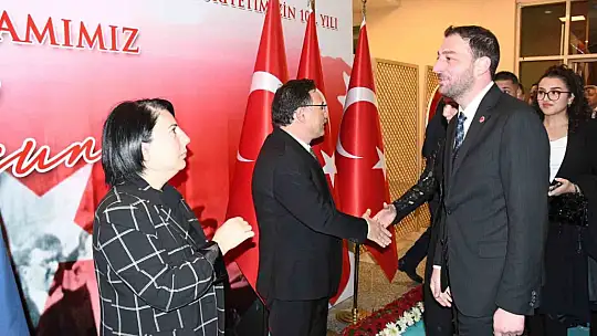 Kayseri'de 'Cumhuriyet Resepsiyonu' düzenlendi