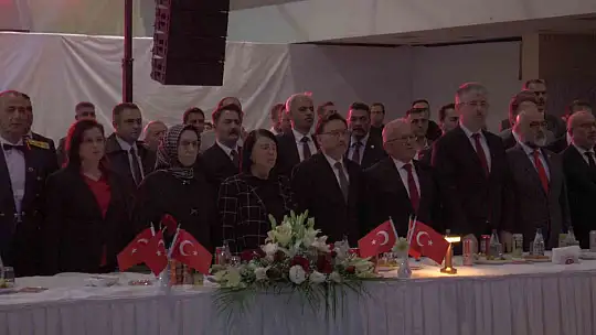 Kayseri'de 'Cumhuriyet Resepsiyonu' düzenlendi