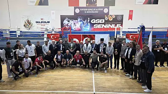 Kayseri'de 'Gazilerimiz Muaythai Şampiyonası' düzenlendi