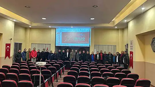 Kayseri'de 'Sporda Psikolojik Sağlamlık' semineri düzenlendi
