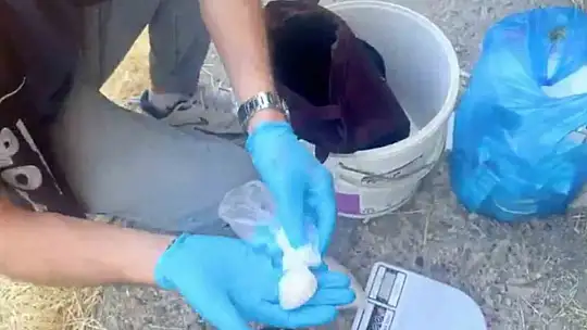 Kayseri'de 1 kilo 550 gram uyuşturucu ele geçirildi