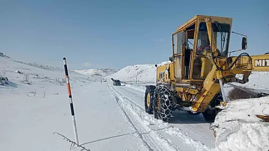 Kayseri'de 107 yol ulaşıma açıldı