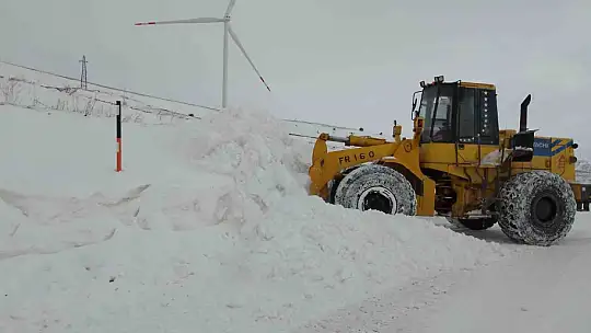 Kayseri'de 107 yol ulaşıma açıldı