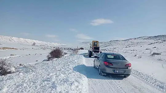 Kayseri'de 107 yol ulaşıma açıldı