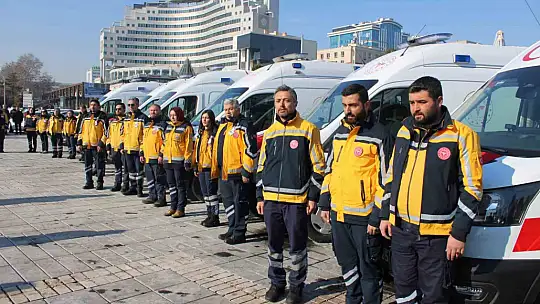 Kayseri'de 12 ambulans daha hizmete başladı