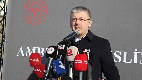 Kayseri'de 12 ambulans daha hizmete başladı