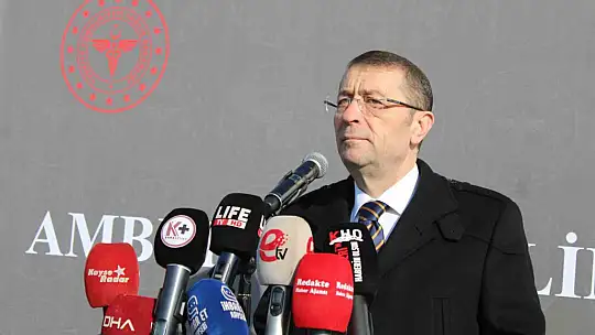 Kayseri'de 12 ambulans daha hizmete başladı