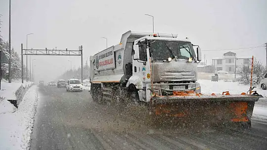 Kayseri'de 137 mahalle yolu kapalı