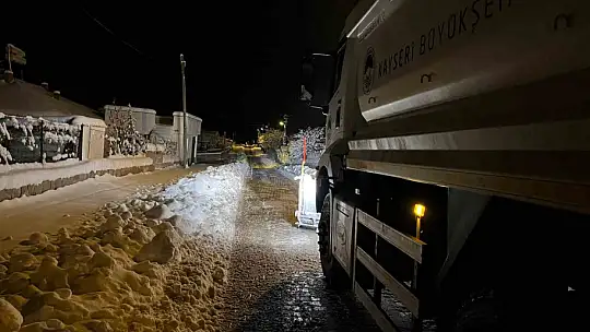 Kayseri'de 146 yol açıldı, 26 yol ise ulaşıma kapalı