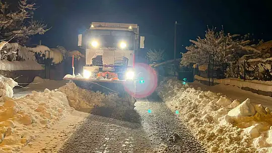 Kayseri'de 146 yol açıldı, 26 yol ise ulaşıma kapalı