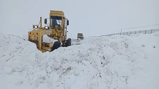 Kayseri'de 149 mahalleye ulaşım kapalı