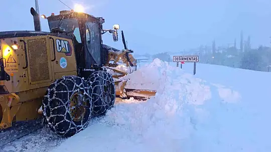 Kayseri'de 149 mahalleye ulaşım kapalı