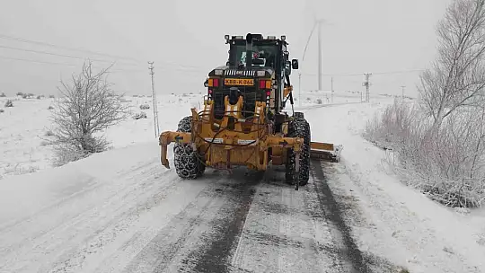Kayseri'de 149 mahalleye ulaşım kapalı