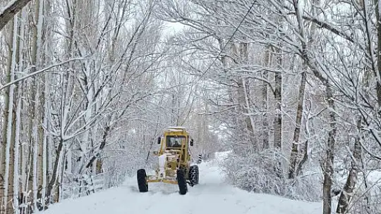 Kayseri'de 149 mahalleye ulaşım kapalı