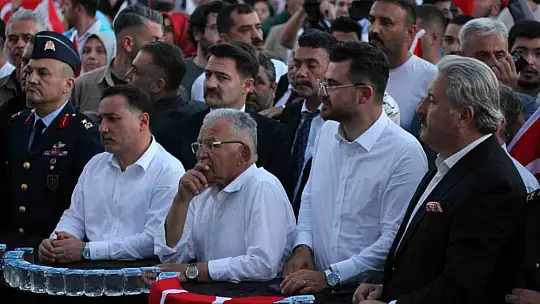 Kayseri'de 15 Temmuz coşkusu