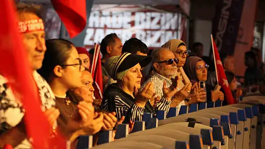 Kayseri'de 15 Temmuz coşkusu