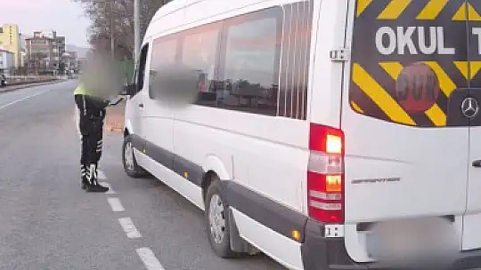 Kayseri'de 164 okul servisi denetlendi