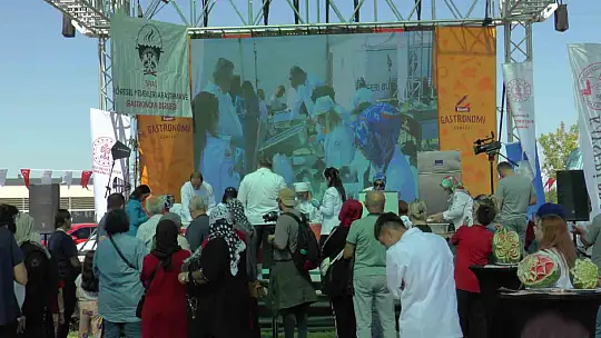 Kayseri'de 2. Gastronomi Günleri böyle başladı