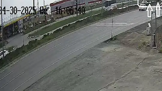 Kayseri'de 2 kişinin öldüğü kazanın görüntüleri ortaya çıktı