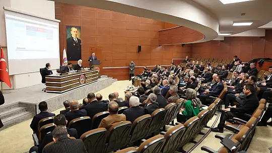 Kayseri'de 2026'nın ilk Koordinasyon Kurulu Toplantısı yapıldı