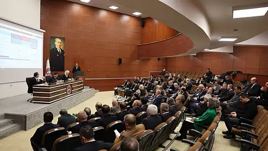 Kayseri'de 2026'nın ilk Koordinasyon Kurulu Toplantısı yapıldı