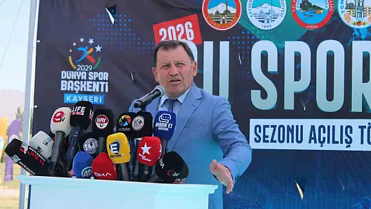 Kayseri'de 2026 su sporları sezonu açıldı