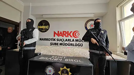 Kayseri'de 214 kilo uyuşturucu madde ele geçirildi