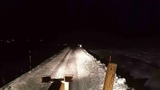 Kayseri'de 22 yol ulaşıma kapandı