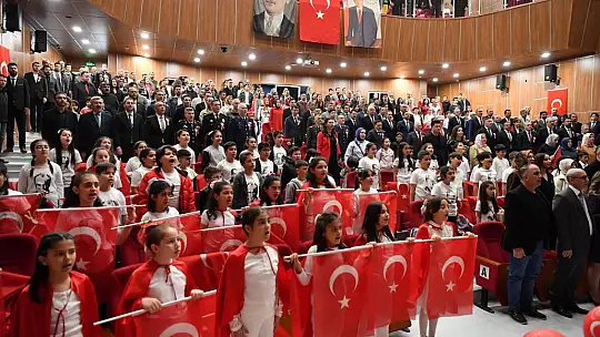 Kayseri'de 23 Nisan coşkuyla kutlandı