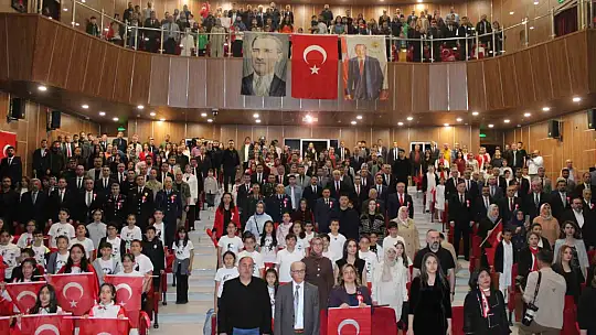 Kayseri'de 23 Nisan coşkuyla kutlandı