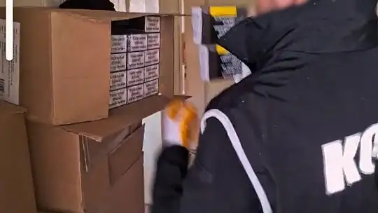 Kayseri'de 49 bin 200 adet kaçak makaron ele geçirildi: 1 gözaltı