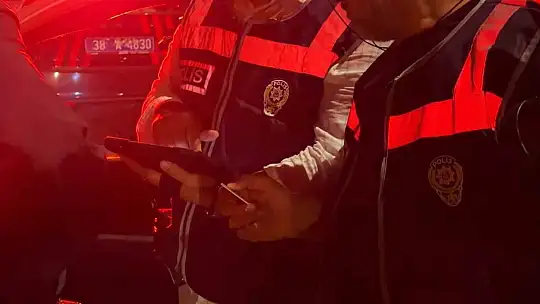 Kayseri'de 725 polis ile huzur-asayiş uygulaması