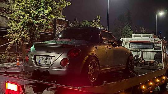 Kayseri'de başka araca ait plakayla trafiğe çıkan sürücü gözaltına alındı