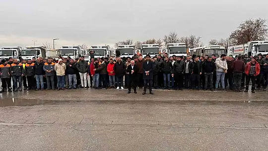 Kayseri'de belediye işçileri iş bıraktı