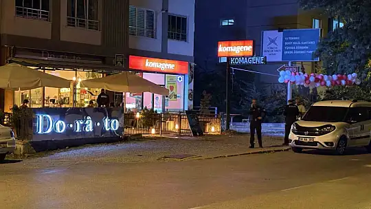 Kayseri'de bıçaklanan şahıs kafeye sığındı: 1 yaralı