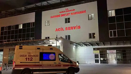 Kayseri'de bıçaklı kavga: 1 yaralı