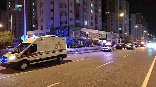 Kayseri'de bıçaklı kavga: 2 yaralı