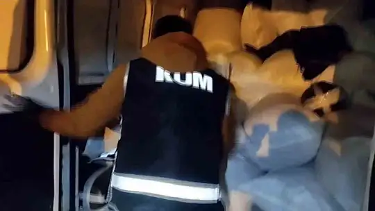 Kayseri'de bin 450 kilogram kaçak tütün ele geçirildi