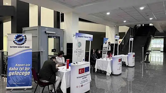 Kayseri'de bin 500 işsiz işverenle buluştu