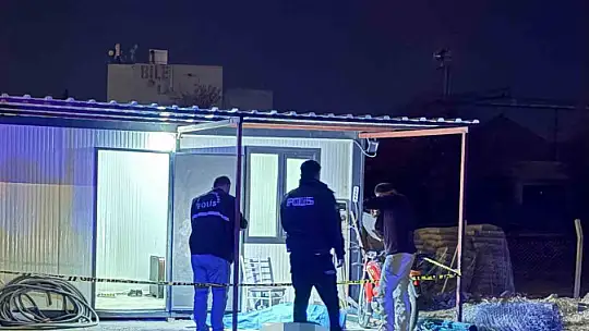 Kayseri'de bir kişi bekçi kulübesinin önünde ölü bulundu