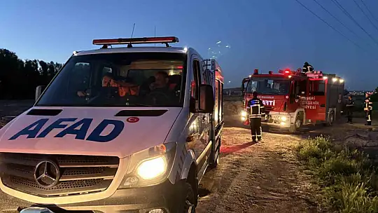 Kayseri'de bisiklet sürerken su kanalına düşen çocuk kurtarıldı